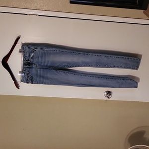 PrAna Skinny Jeans 0/25 light blue wash